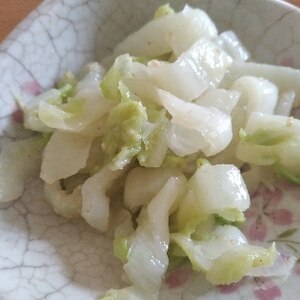 【簡単！】レンジで白菜ナムル